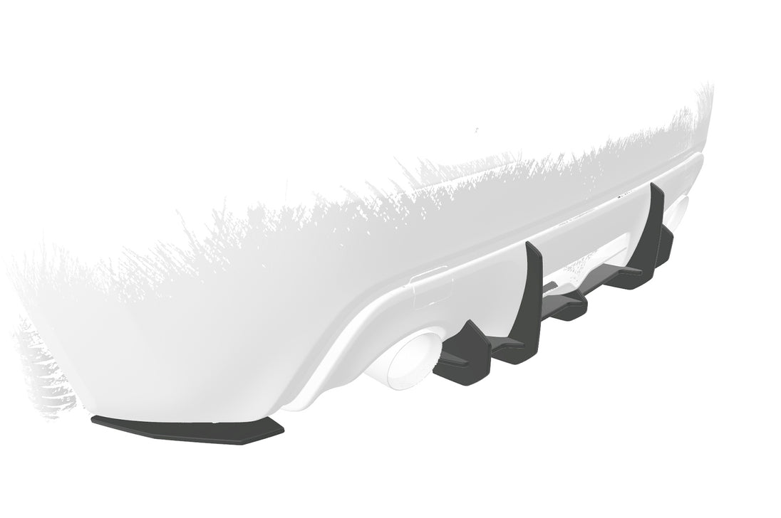 Racing Rear Diffuser | Rear Apron for Toyota GT 86 2012-2016 (HA326)