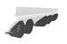 Racing Rear Diffuser | Rear Apron for VW Golf 7 R 2013-2016 (HA355)
