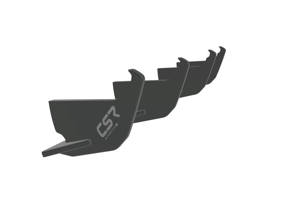 Difusor trasero racing | Sección central para VW Golf 7 Variant R-Line 2013-2017
