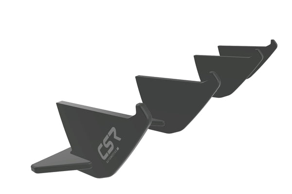 Difusor trasero racing | Sección central para VW Golf 7 Variant 2013-2017 (modelo base)