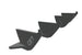 Racing Rear Diffuser | Centre Section for VW Golf 7 Variant 2013-2017 (Base Model)