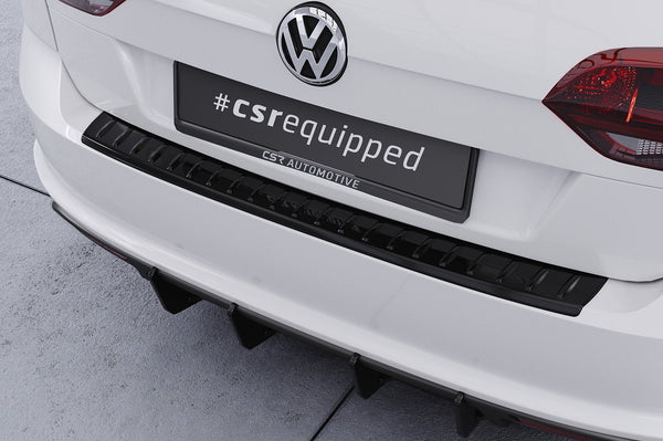 Difusor trasero racing | Sección central para VW Golf 7 GTD Variant facelift 2017-2020