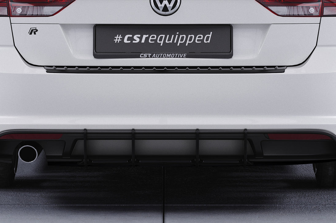 Racing Rear Diffuser | Centre Section for VW Golf 7 GTD Variant Facelift 2017-2020