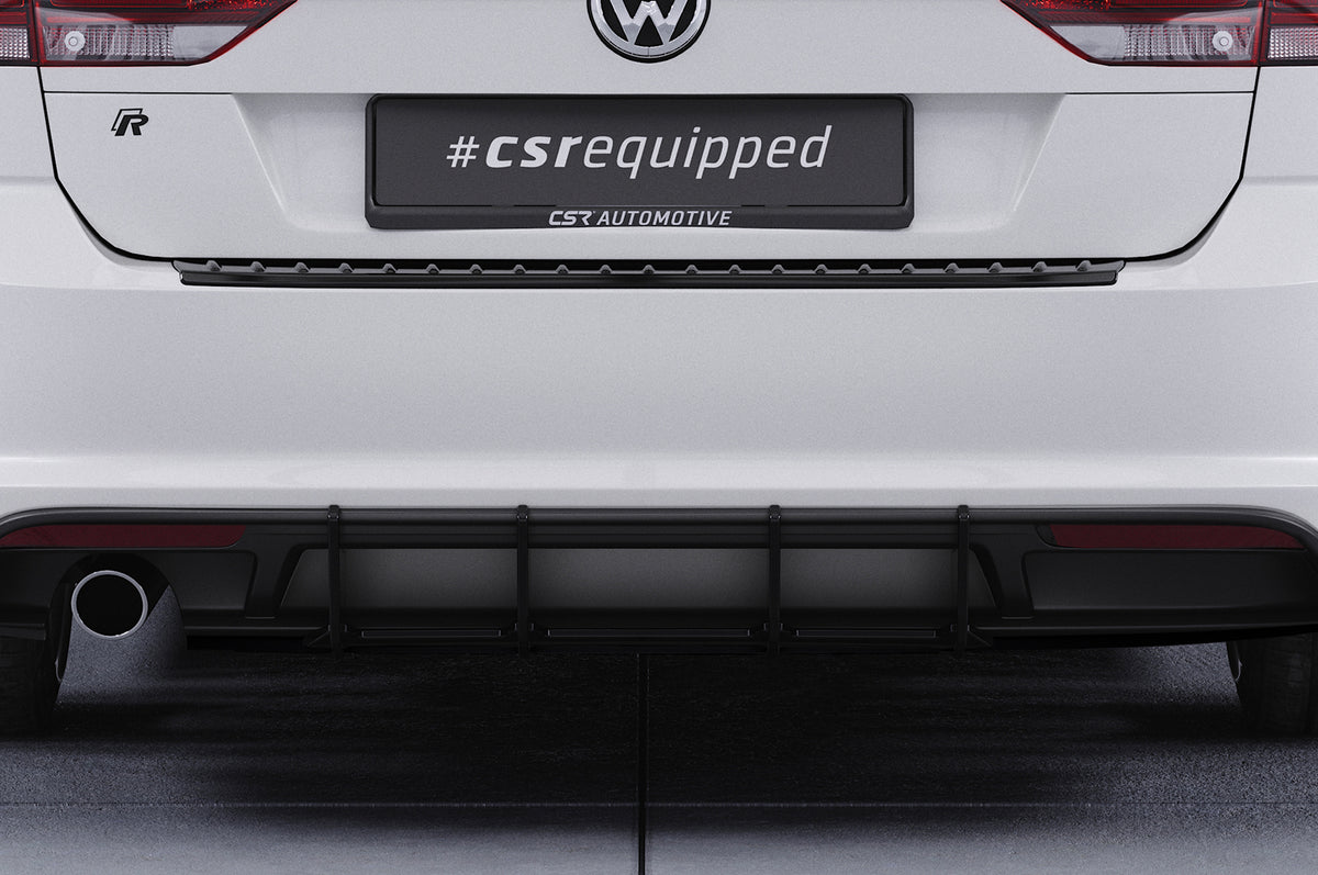 Racing Rear Diffuser | Centre Section for VW Golf 7 GTD Variant Facelift 2017-2020