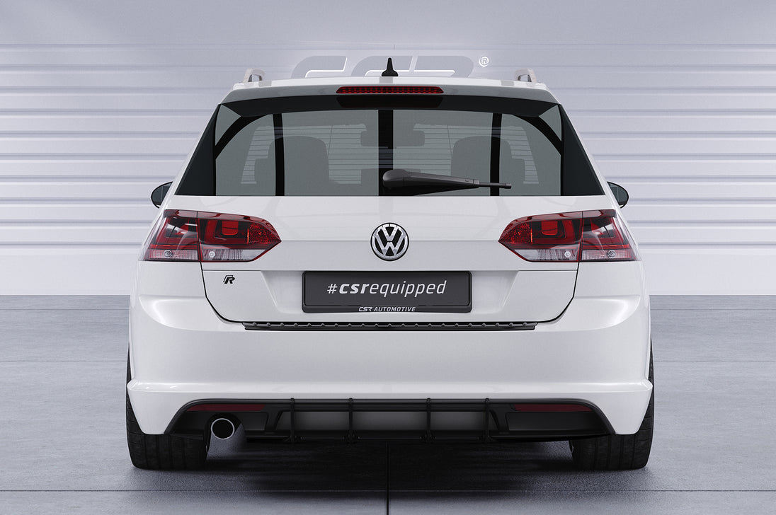 Racing Rear Diffuser | Centre Section for VW Golf 7 GTD Variant Facelift 2017-2020