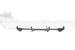 Racing Rear Diffuser | Centre Section for VW Golf 7 GTD Variant Facelift 2017-2020