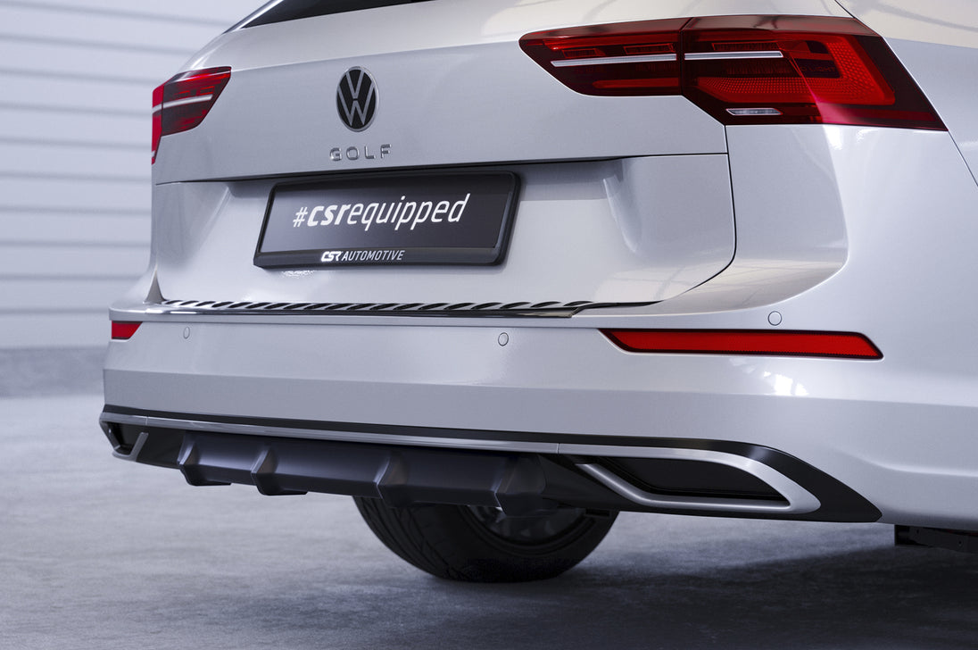 Rear Diffuser | Rear Apron with ABE for VW Golf 8 Variant 2020+ (Base / Style / Life / Active)