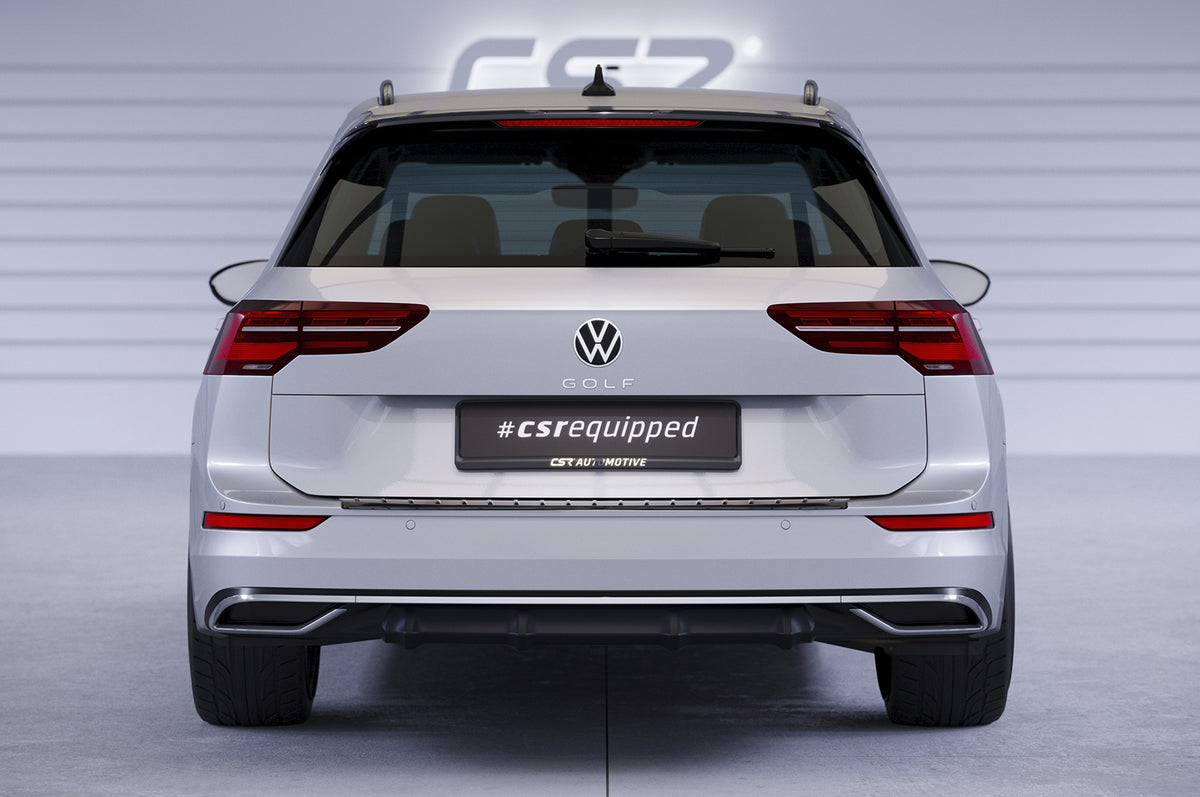 Rear Diffuser | Rear Apron with ABE for VW Golf 8 Variant 2020+ (Base / Style / Life / Active)