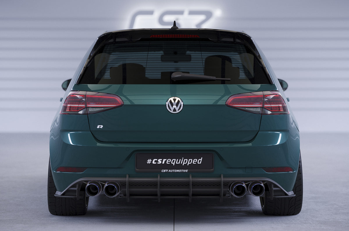 Racing Rear Diffuser | Rear Apron for VW Golf 7 R Facelift 2017-2019 (HA373)
