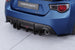 Racing Rear Diffuser | Rear Apron for Toyota GT 86 2012-2016 (HA382)