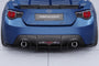 Racing Rear Diffuser | Rear Apron for Toyota GT 86 2012-2016 (HA382)