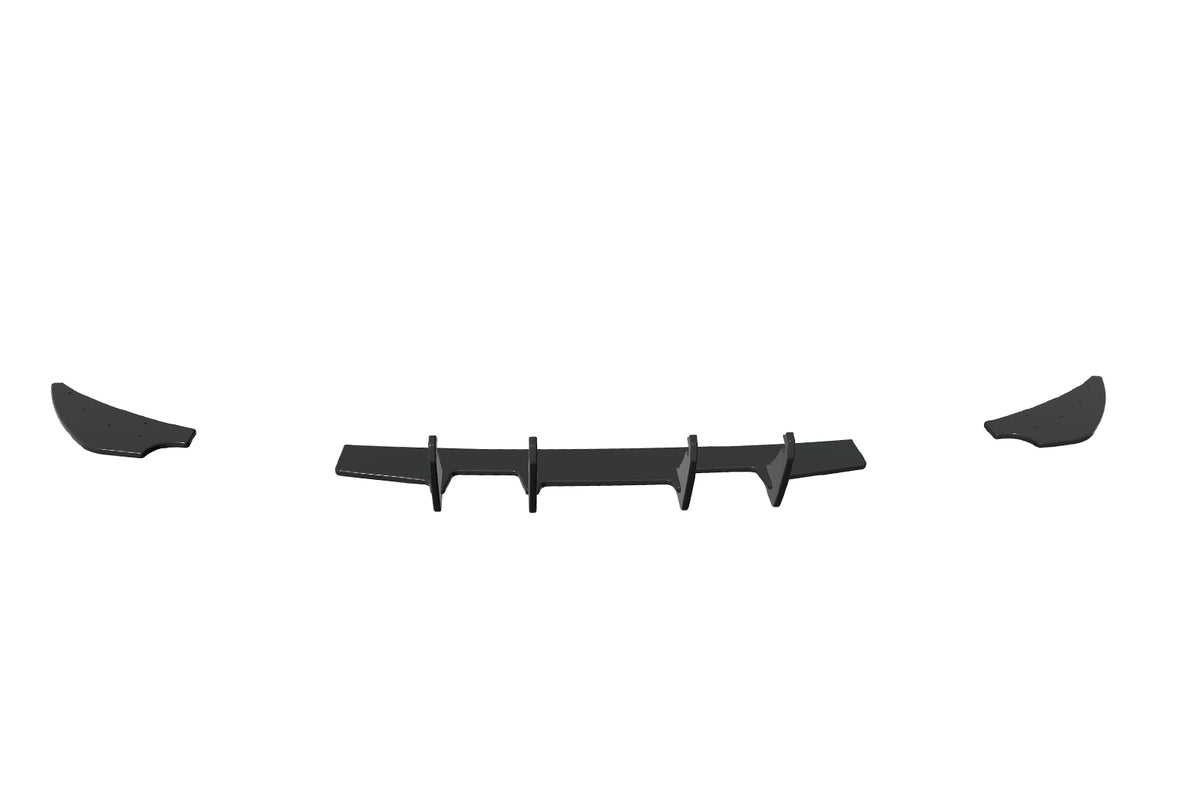 Racing Rear Diffuser | Side Sections for VW Golf 7 GTI Pre-Facelift 2012-2017