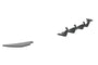 Racing Rear Diffuser | Side Sections for VW Golf 7 R 2013-2016