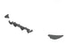 Racing Rear Diffuser | Side Sections for VW Golf 7 R 2013-2016