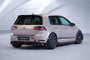 Racing Rear Diffuser | Add-On for VW Golf 7 R Facelift 2017-2021, for Diffuser HA305