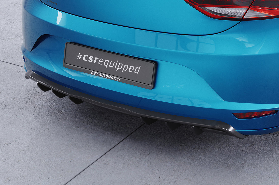 Rear Diffuser | Rear Apron with ABE for Seat Leon Mk3 (5F) 5-Door 2012-2016 (Base Model)