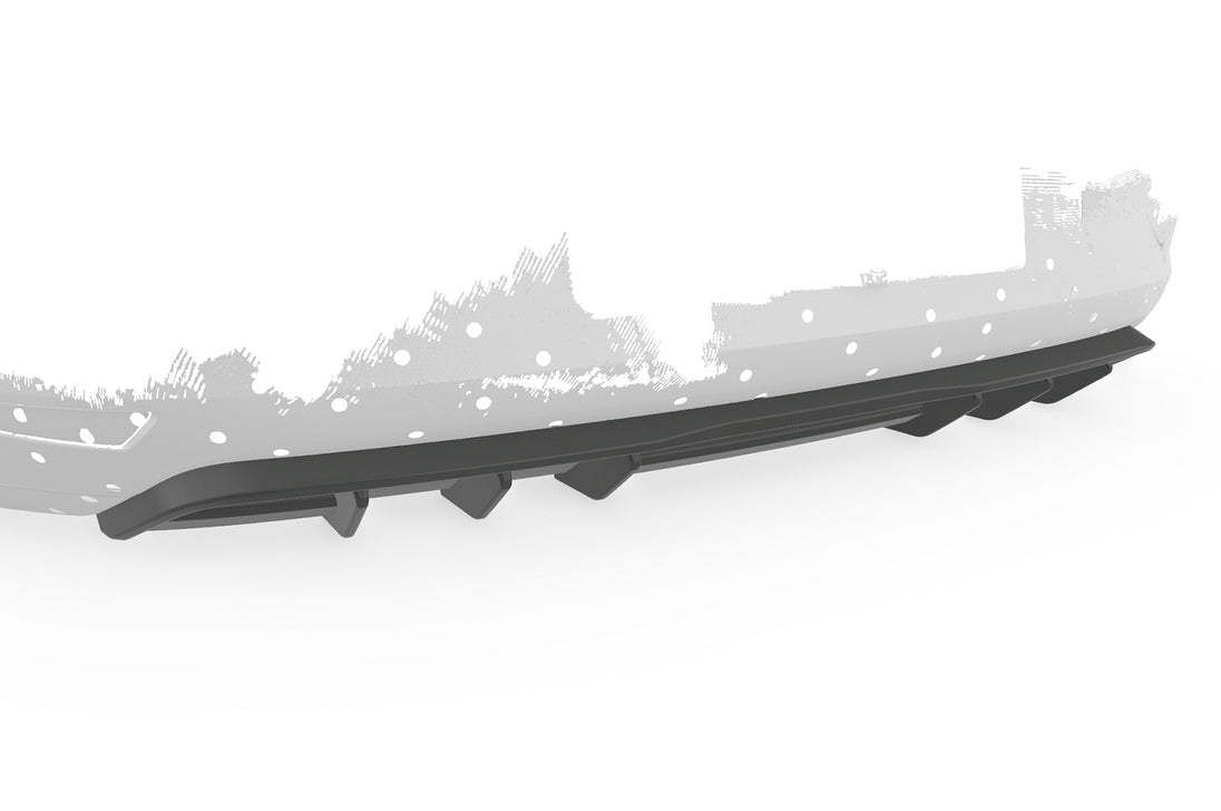 Rear Diffuser | Rear Apron with ABE for Seat Leon Mk3 (5F) 5-Door 2012-2016 (Base Model)