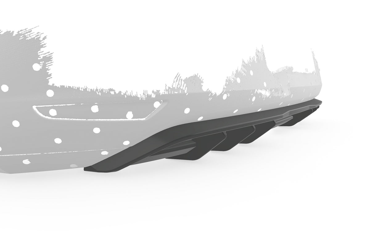 Rear Diffuser | Rear Apron with ABE for Seat Leon Mk3 (5F) 5-Door 2012-2016 (Base Model)