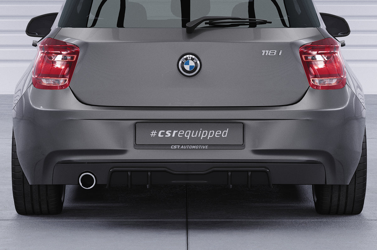 Rear Diffuser | Rear Apron with ABE for BMW 1 Series F20 / F21 Pre-LCI 2011-2015 (Base Model)