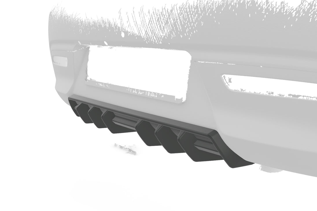 Rear Diffuser | Rear Apron with ABE for Kia Rio 4 (YB) 2017-2023