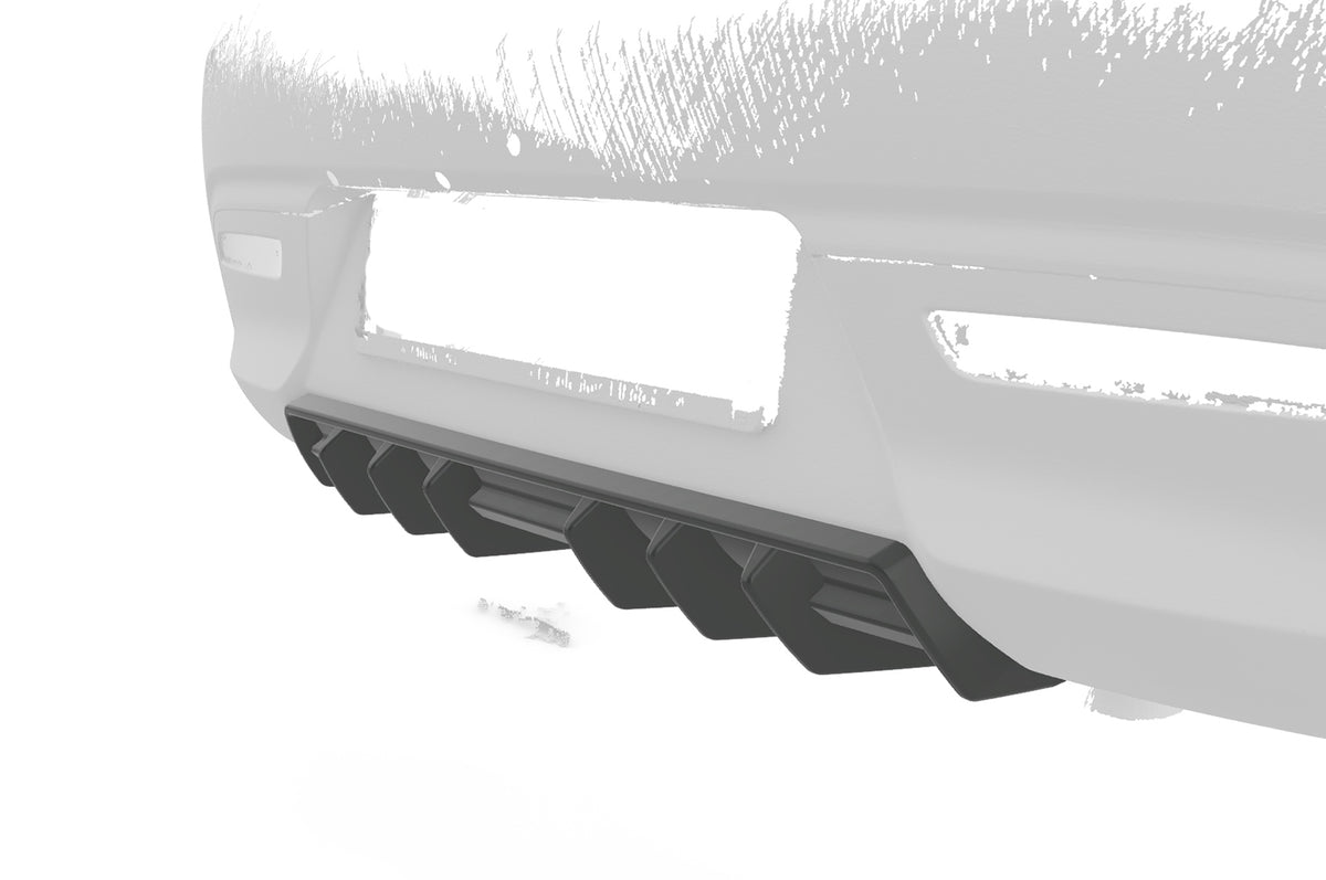 Rear Diffuser | Rear Apron with ABE for Kia Rio 4 (YB) 2017-2023