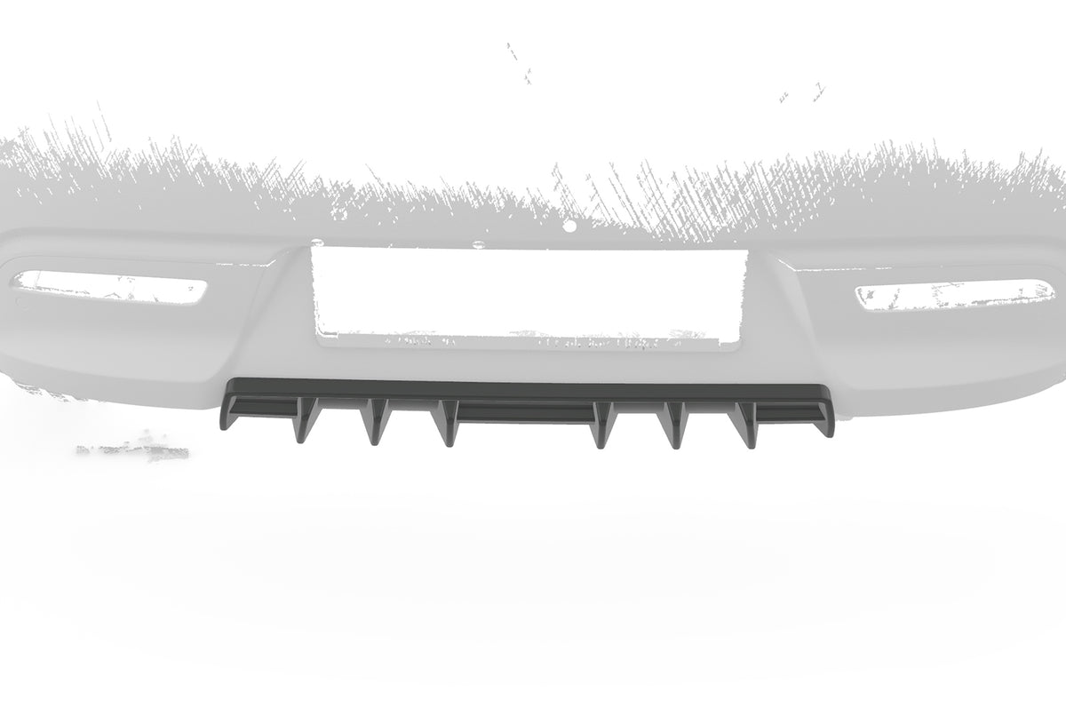 Rear Diffuser | Rear Apron with ABE for Kia Rio 4 (YB) 2017-2023