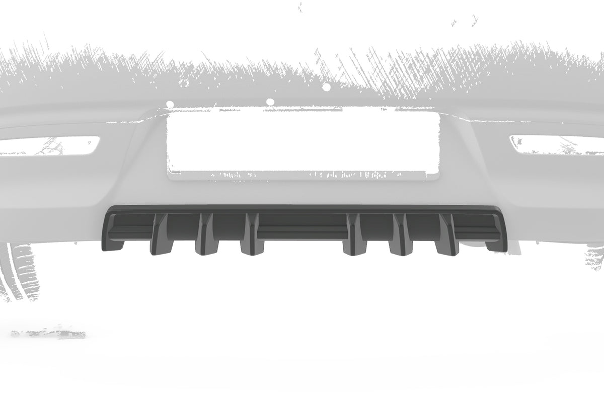 Rear Diffuser | Rear Apron with ABE for Kia Rio 4 (YB) 2017-2023