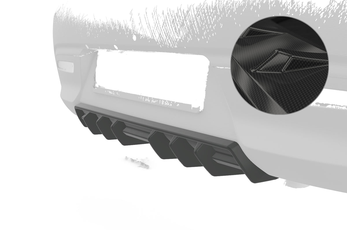 Rear Diffuser | Rear Apron with ABE for Kia Rio 4 (YB) 2017-2023