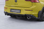Rear Diffuser | Rear Apron with ABE for VW Golf 8 GTI 2020+