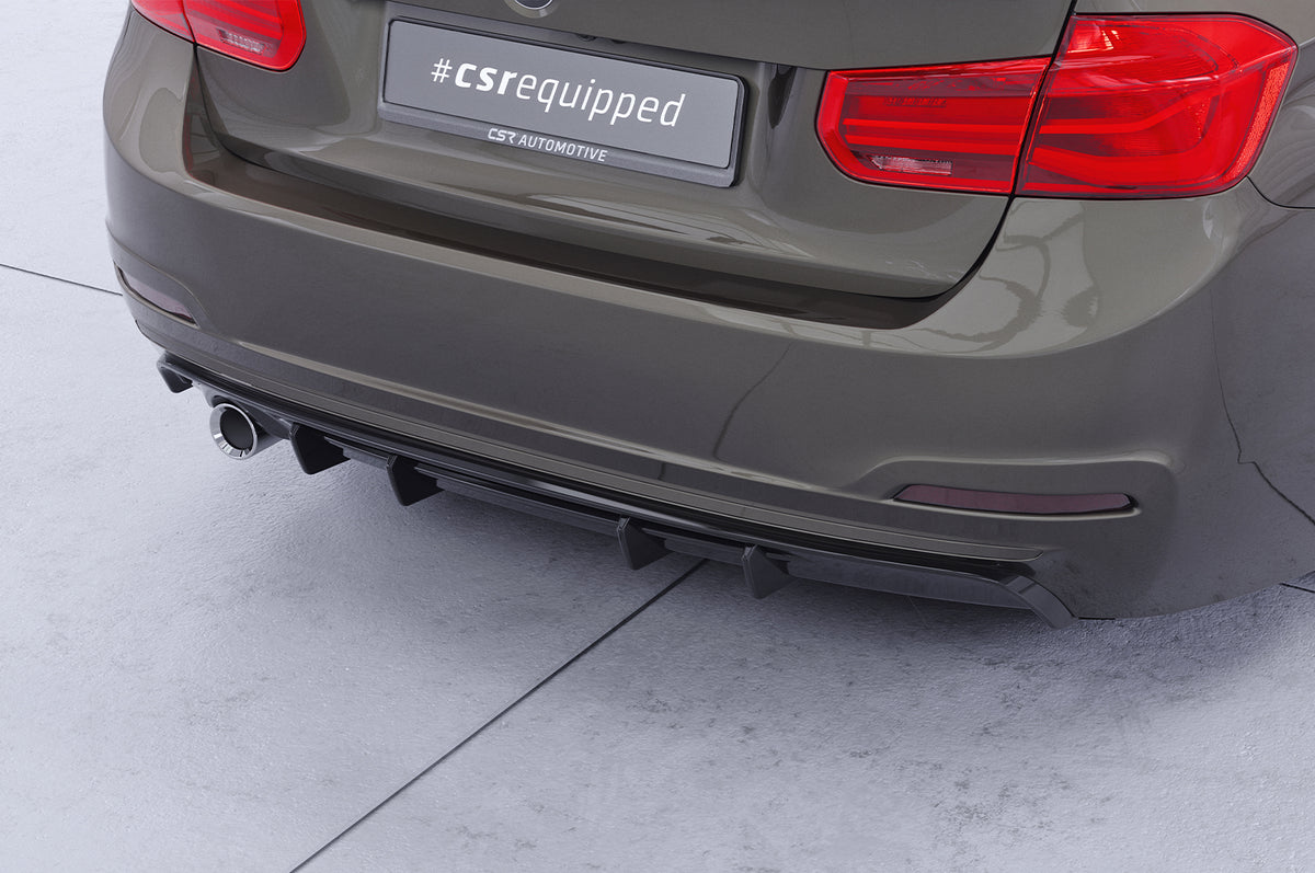 Rear Diffuser | Rear Apron with ABE for BMW 3 Series F30 Sedan LCI 2015-2019 (316d / 318d / 318i)