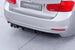 Rear Diffuser | Rear Apron with ABE for BMW 3 Series F30 Sedan LCI 2015-2019 (Twin Exhaust)