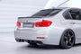 Rear Diffuser | Rear Apron with ABE for BMW 3 Series F30 Sedan LCI 2015-2019 (Twin Exhaust)