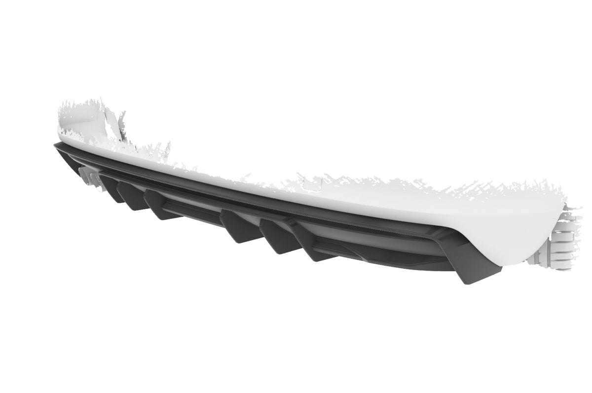 Rear Diffuser | Rear Apron with ABE for Audi A3 8V Pre-Facelift 3-Door / Sportback 2012-2016 (not S-Line)