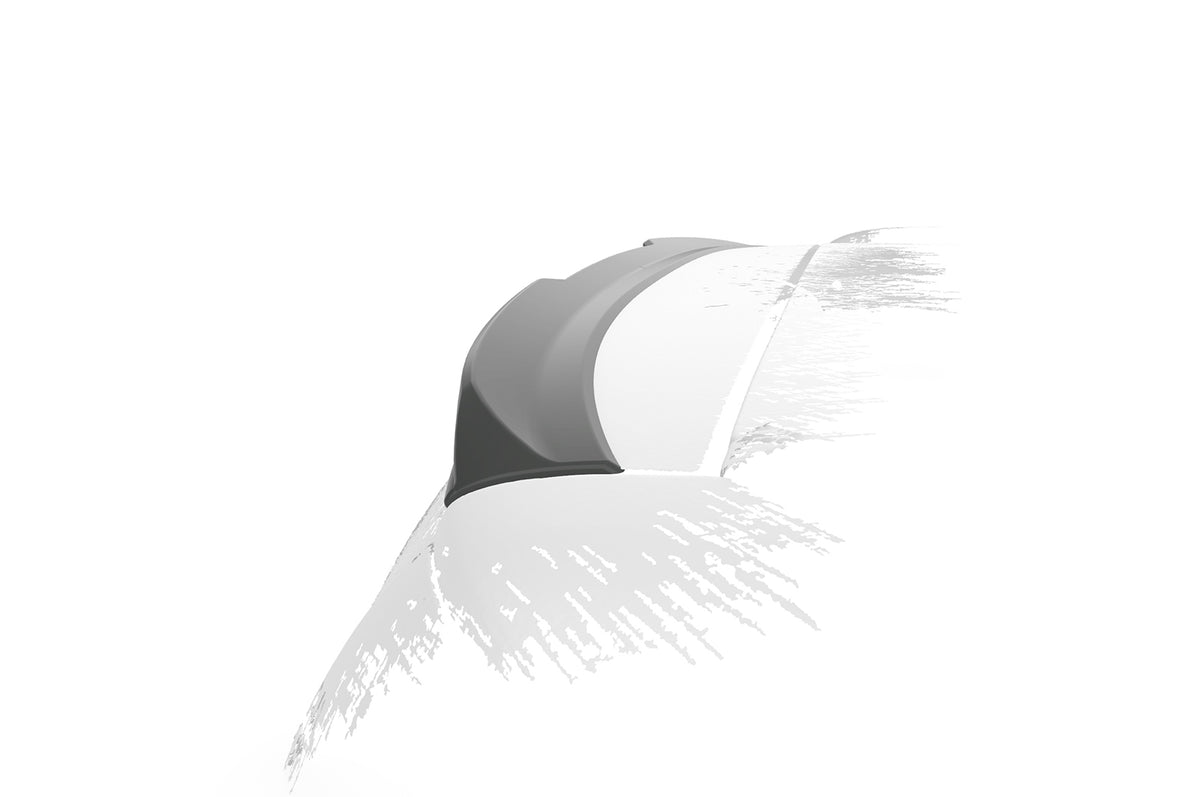 Rear Spoiler | Rear Wing with ABE for Fiat Panda 3 (Type 312/319) 2011+