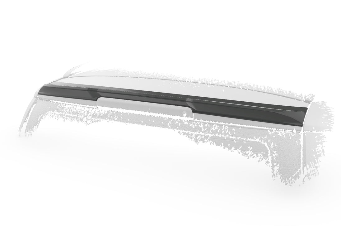 Rear Spoiler | Rear Wing with ABE for Fiat Panda 3 (Type 312/319) 2011+