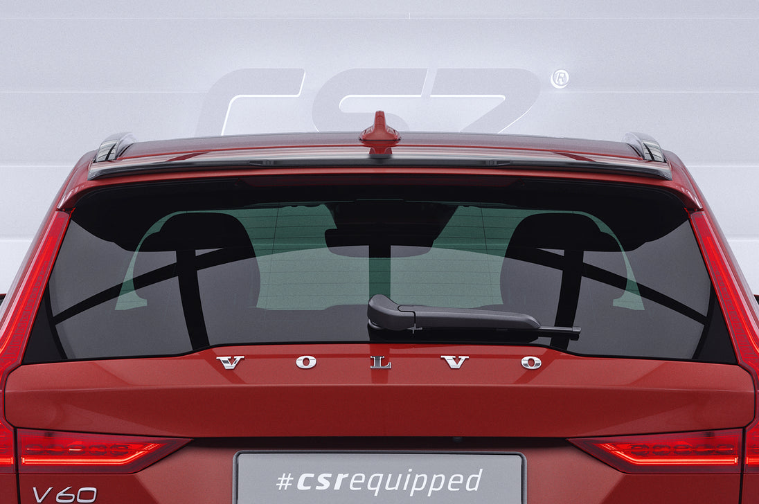 Rear Spoiler | Rear Wing with ABE for Volvo S60/V60 (V60 2nd Gen) 2018+