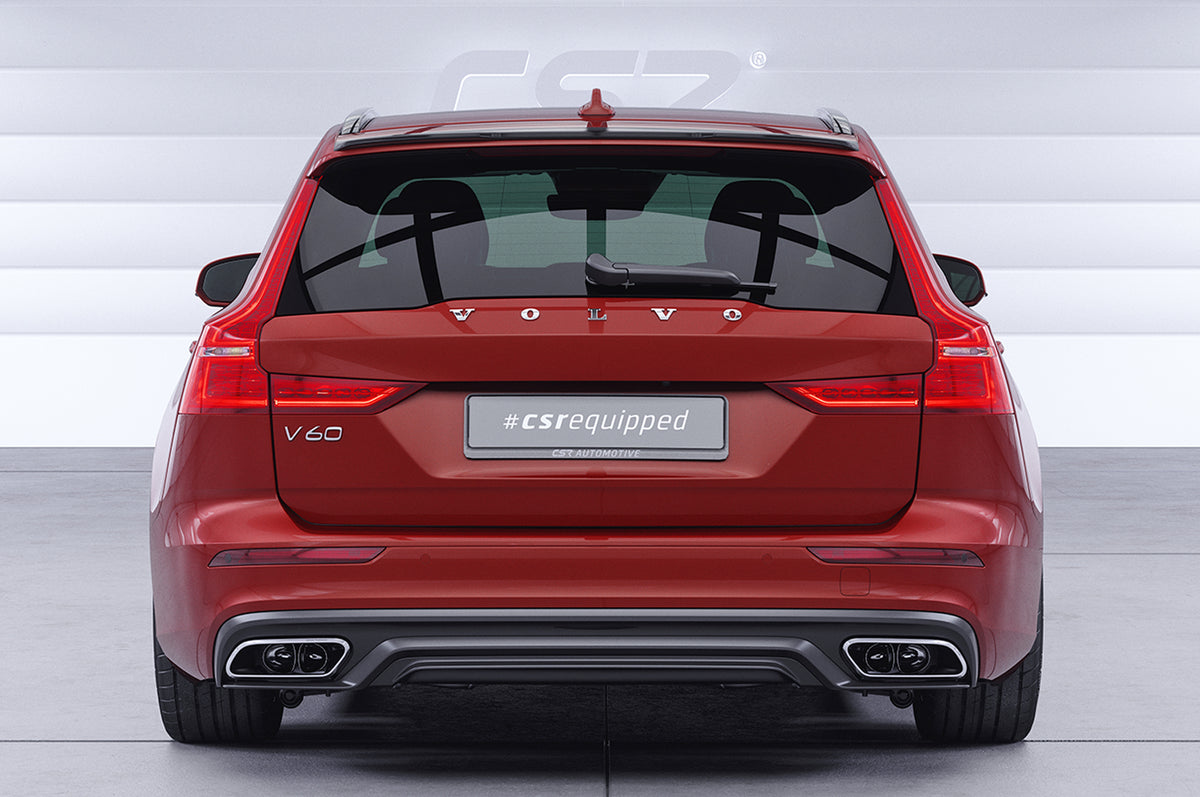 Rear Spoiler | Rear Wing with ABE for Volvo S60/V60 (V60 2nd Gen) 2018+