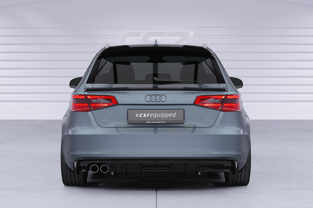 Rear Spoiler | Rear Wing with ABE for Audi A3 8V / S3 / RS3 3-Door and Sportback 2012-2020