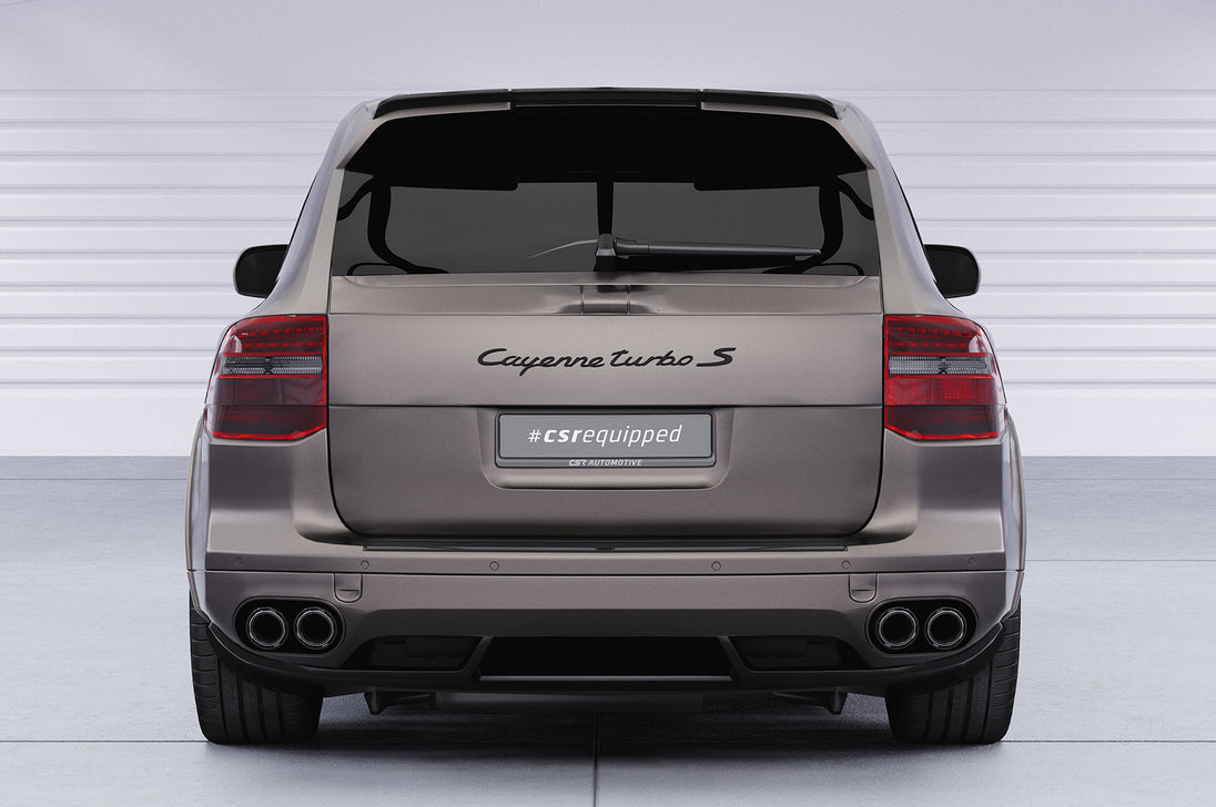 Rear Spoiler | Rear Wing with ABE for Porsche Cayenne (9PA) Turbo and Turbo S 2002-2007