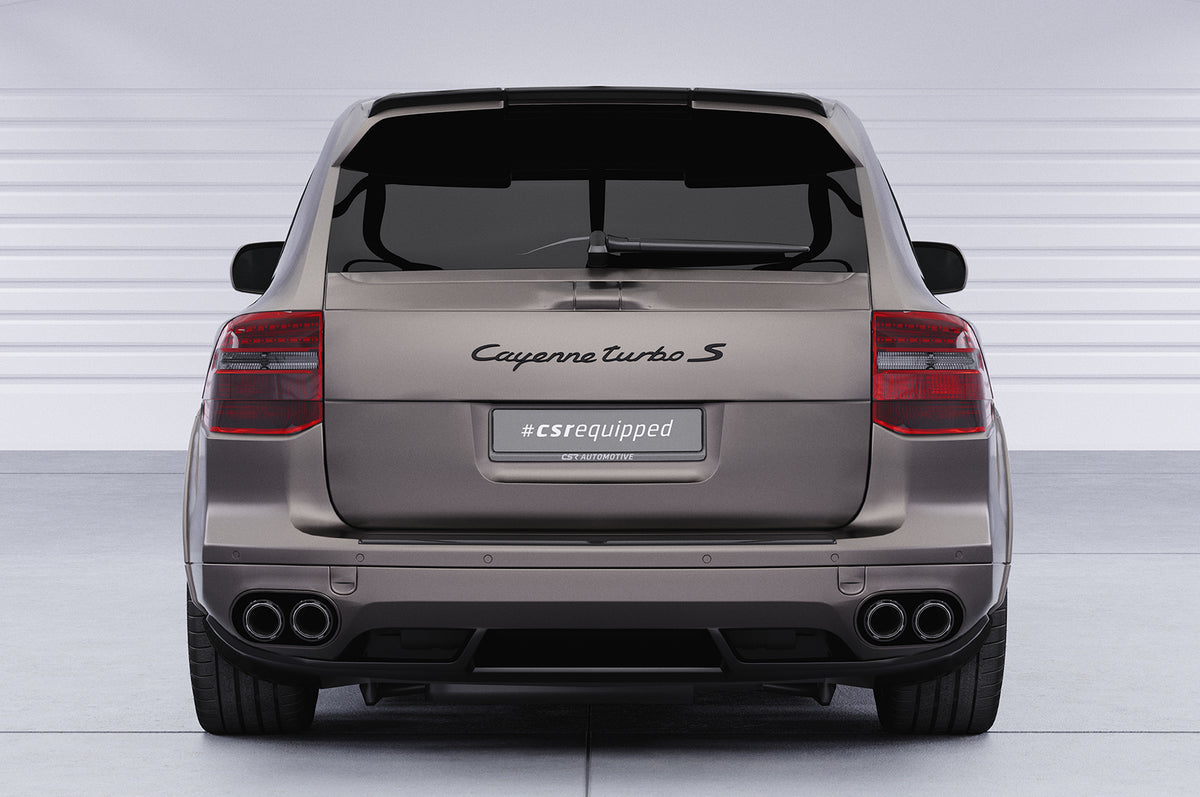 Rear Spoiler | Rear Wing with ABE for Porsche Cayenne (9PA) Turbo and Turbo S 2002-2007