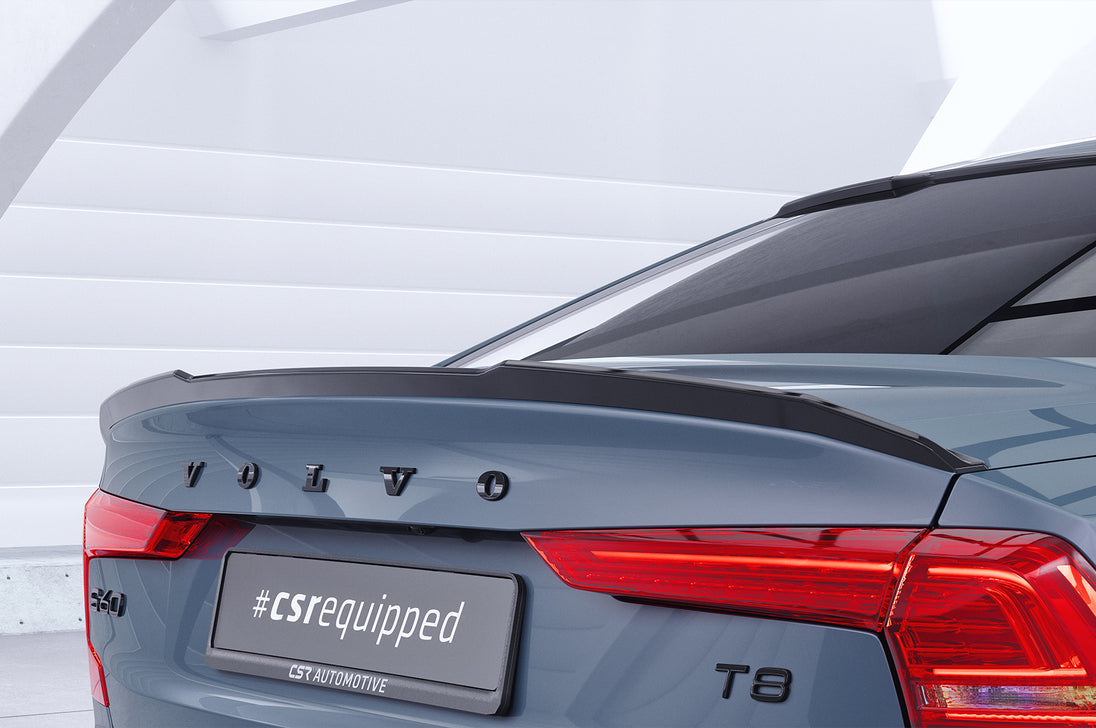 Rear Spoiler | Rear Wing with ABE for Volvo S60/V60 (S60 3rd Gen) 2018+