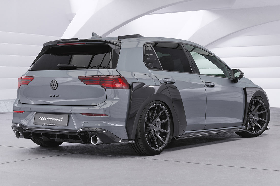 Rear Spoiler | Rear Wing with ABE for VW Golf 8 GTI / GTD / GTE / R-Line 2019+ (HF252)