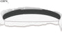 Rear Spoiler | Rear Wing with ABE for Seat Leon Mk3 (5F) ST 2013+ (not Cupra)