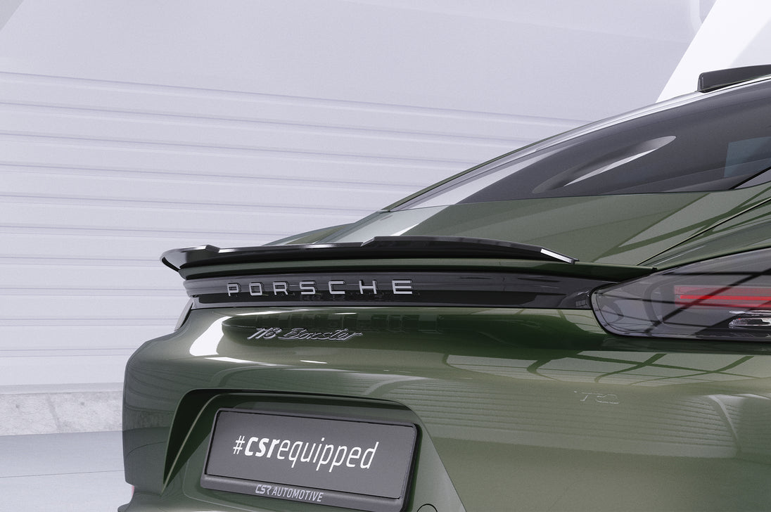 Rear Spoiler | Rear Wing with ABE for Porsche Cayman 718 (982) 2016+