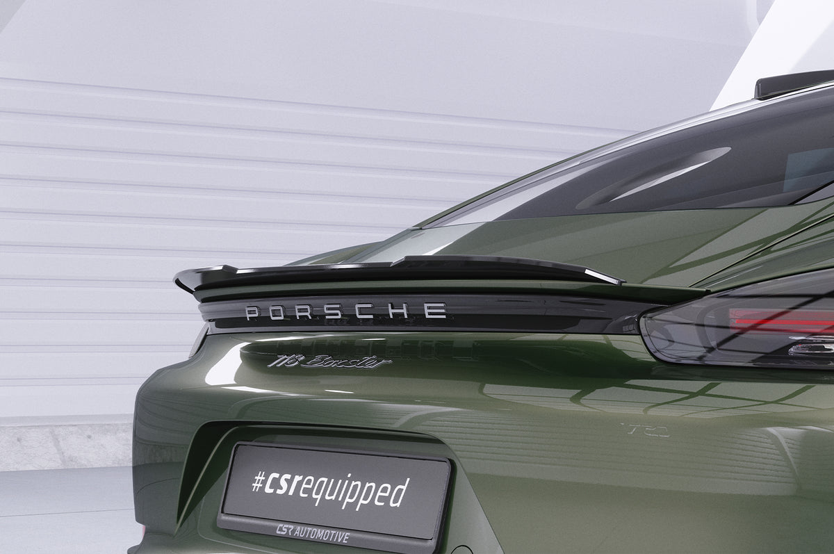 Rear Spoiler | Rear Wing with ABE for Porsche Cayman 718 (982) 2016+