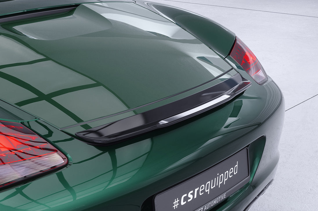 Rear Spoiler | Rear Wing with ABE for Porsche Boxster / Porsche Cayman 987 Facelift 2009-2012