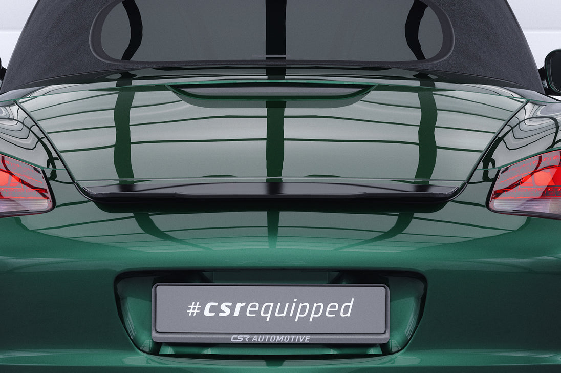 Rear Spoiler | Rear Wing with ABE for Porsche Boxster / Porsche Cayman 987 Facelift 2009-2012