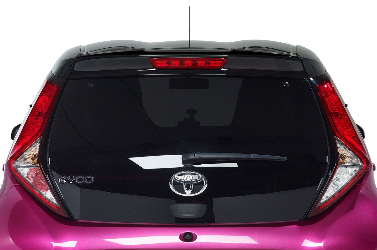 Rear Spoiler | Rear Wing with ABE for Toyota Aygo 2 07/2014+