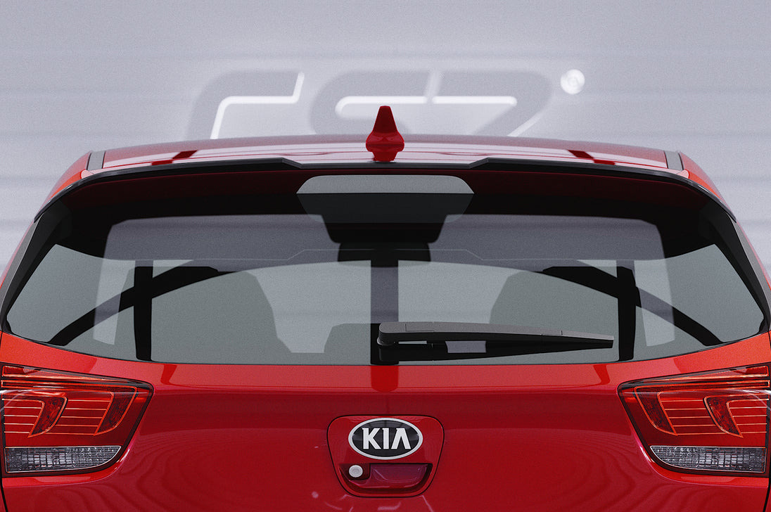Rear Spoiler | Rear Wing with ABE for Kia Rio 4 (YB) 2017+