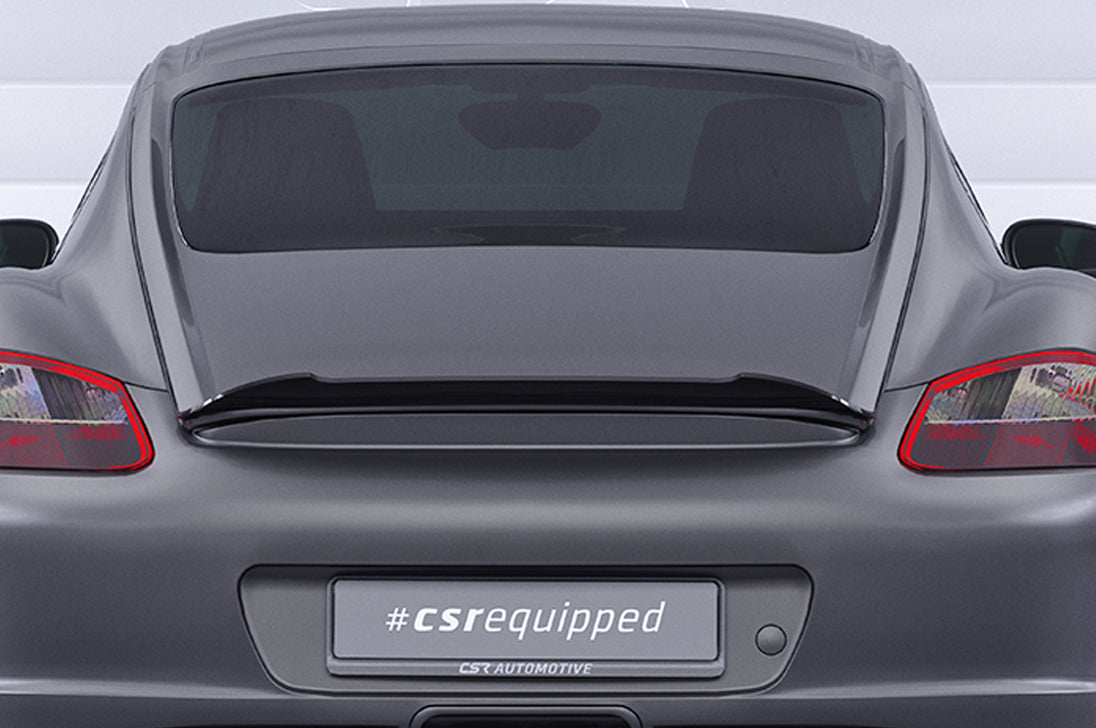 Rear Spoiler | Rear Wing with ABE for Porsche Cayman 987c 2004-2013